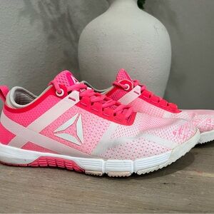 Reebok Women's Neon Pink Athletic Shoes